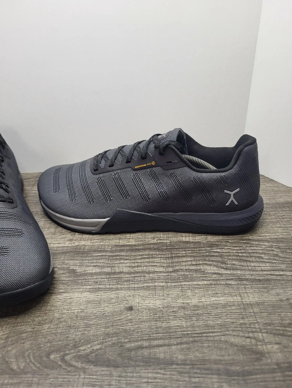 Flux Adapt Graphene XT Gray Black Mens Size 13 Running Barefoot Shoes Sneakers